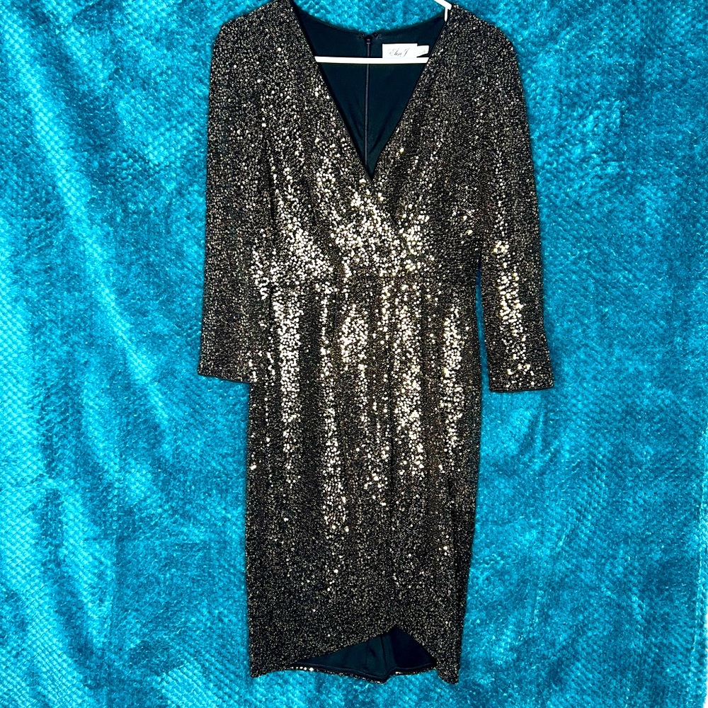Short sequin dress